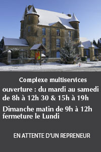 ouverture : du mardi au samedi et le dimanche matin